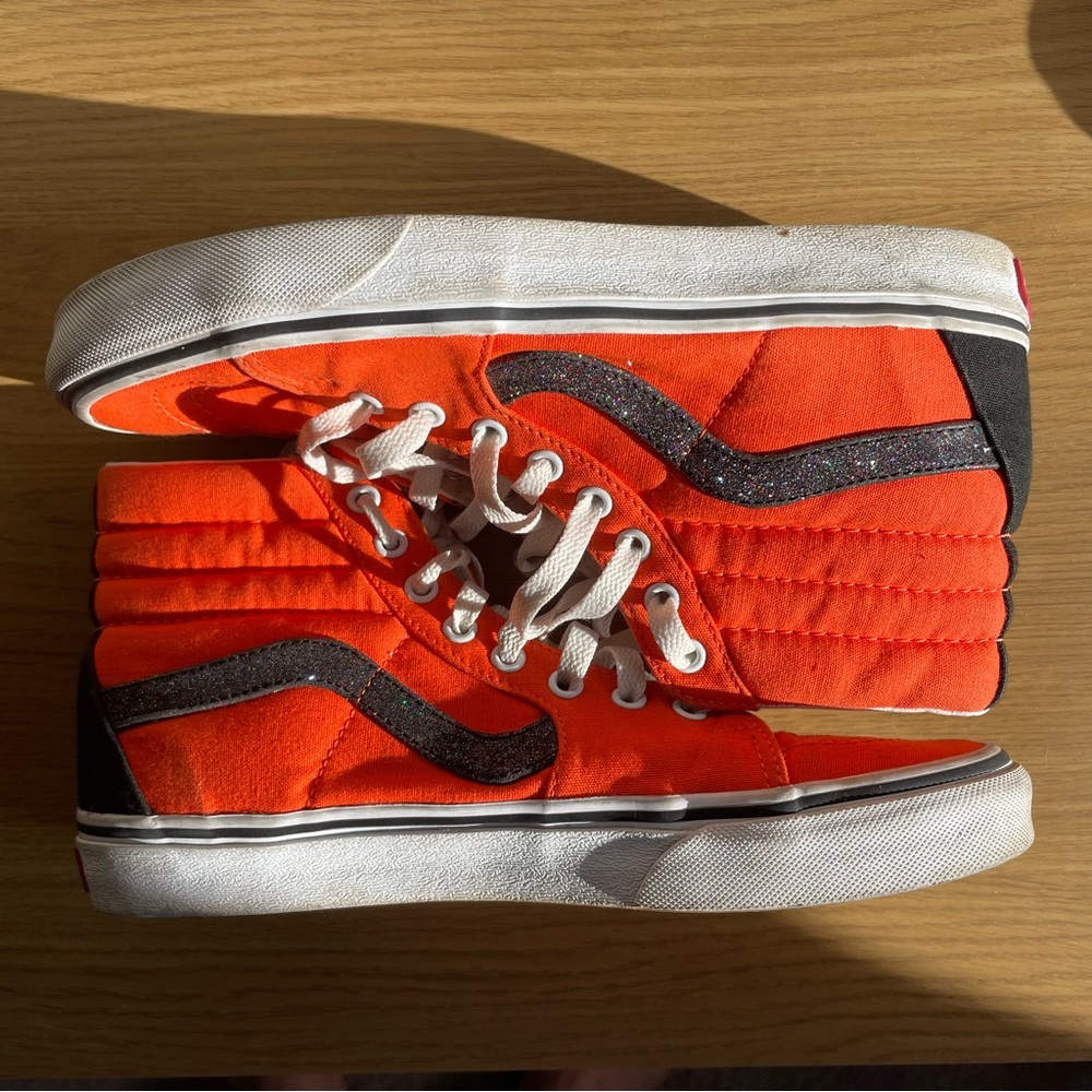 VANS Custom Design - Halloween Inspired glitter